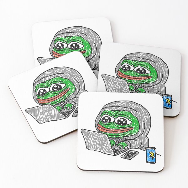 Item preview, Cozy Pepe Late-Night Vibes designed and sold by KatelynMitalski.
