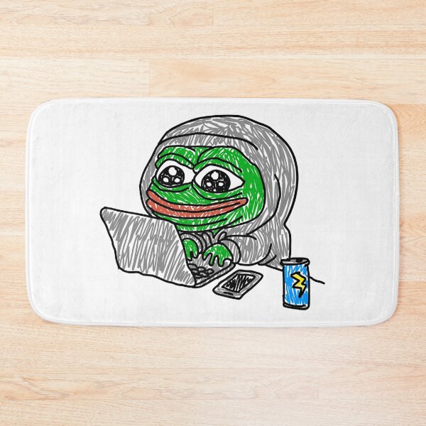Item preview, Cozy Pepe Late-Night Vibes designed and sold by KatelynMitalski.