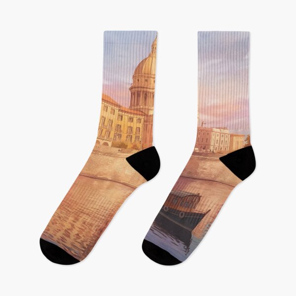 Item preview, Valletta from Grand Harbour: Golden Hour Splendor designed and sold by LSVart.