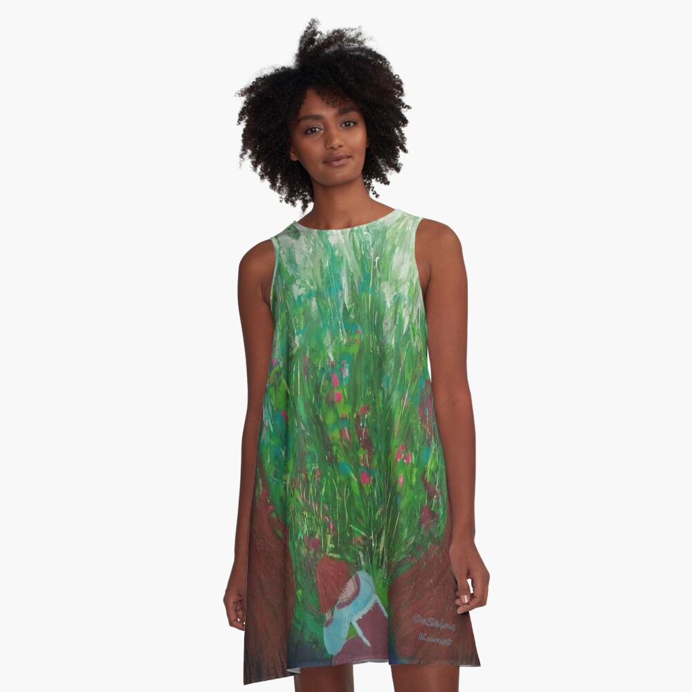 Item preview, A-Line Dress designed and sold by Auszeitklang.