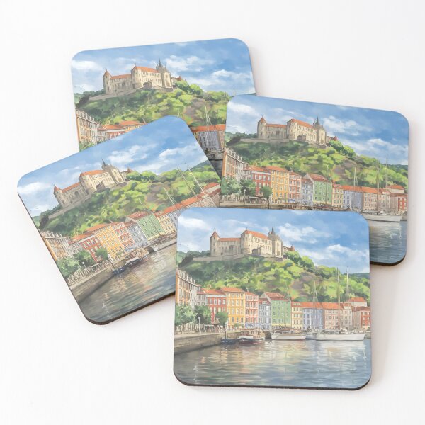 Item preview, Viana do Castelo: Riverside Vista Across the Rio Lima designed and sold by LSVart.