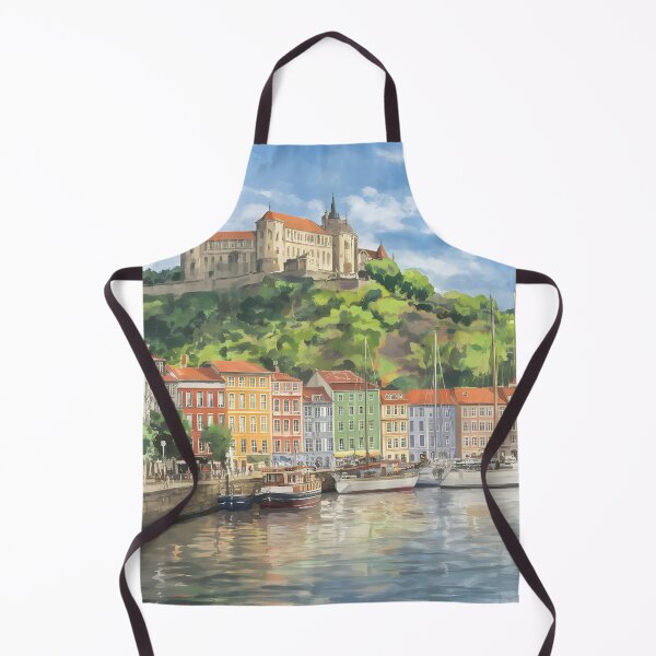 Item preview, Viana do Castelo: Riverside Vista Across the Rio Lima designed and sold by LSVart.
