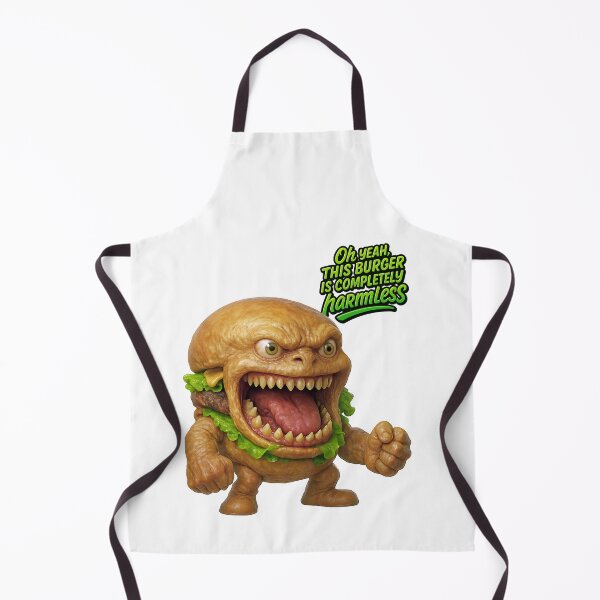 Item preview, Harmless Burger Monster Urban Art designed and sold by AtuqStudio.