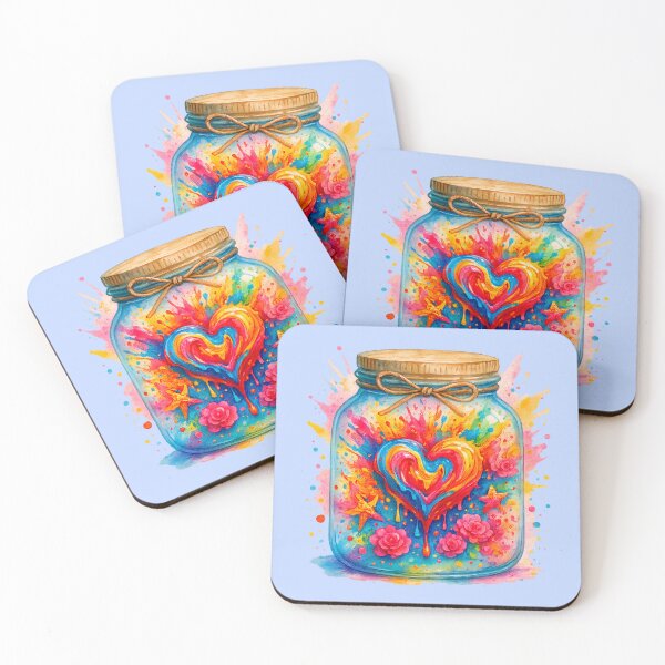 Item preview, Rainbowcore Heart designed and sold by Sepinik.