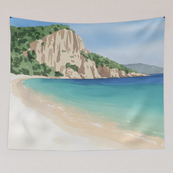 Item preview, Voutoumi Beach, Antipaxos: Turquoise Waters & Soft White Sand designed and sold by LSVart.