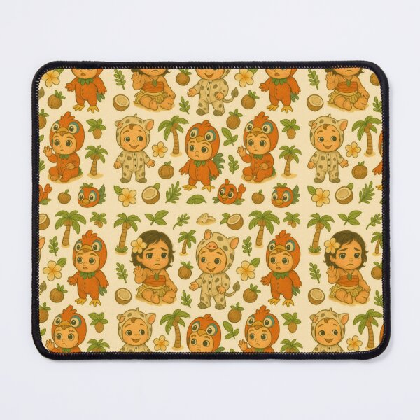 Item preview, Island Friends seamless designed and sold by The Punkin Patch Co.