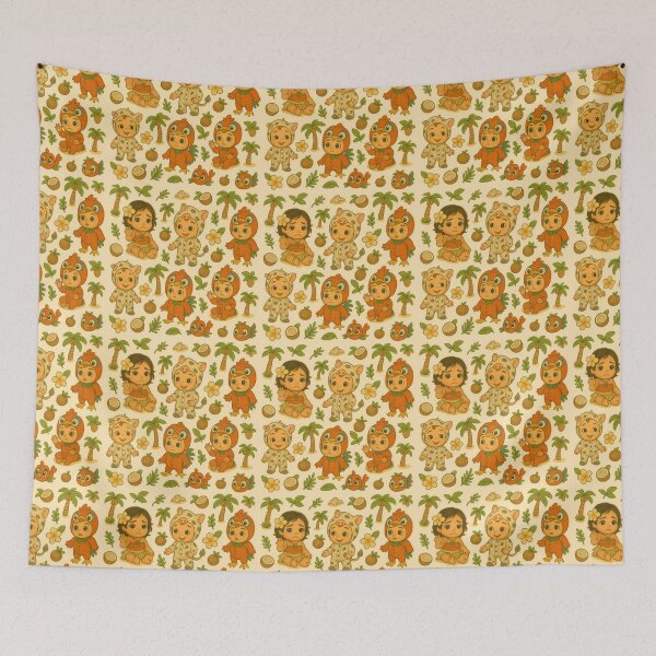 Item preview, Island Friends seamless designed and sold by The Punkin Patch Co.