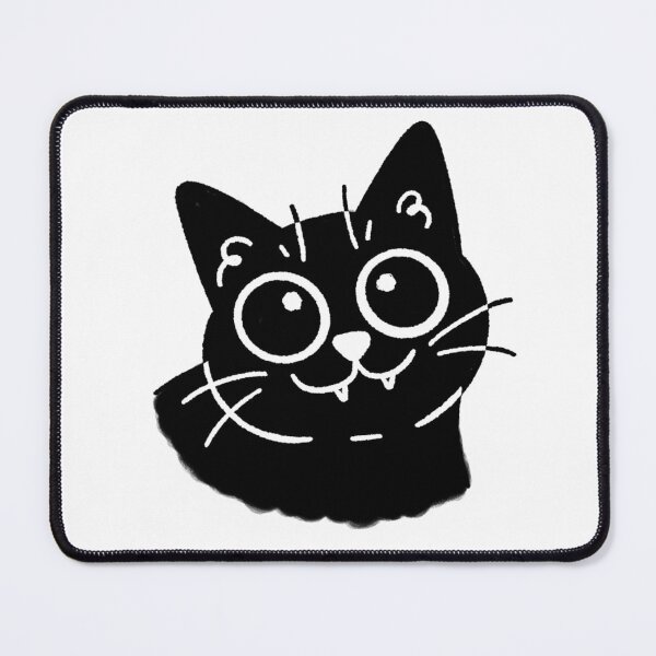 Item preview, Cute Funny Meme Black Cat Doodle designed and sold by DumbLittleTart.