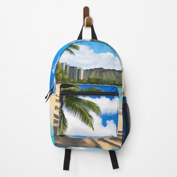 Item preview, Waikiki Beach: Summer Golden Sands & Turquoise Waves designed and sold by LSVart.