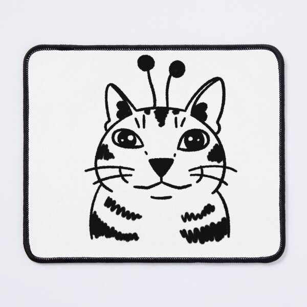 Item preview, Alien Meme Cat Doodle designed and sold by DumbLittleTart.