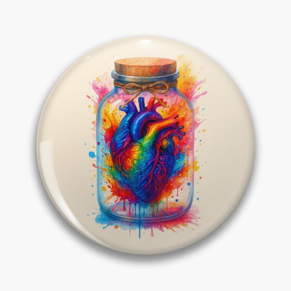 Item preview, Unleashed Rainbow Heart designed and sold by Sepinik.