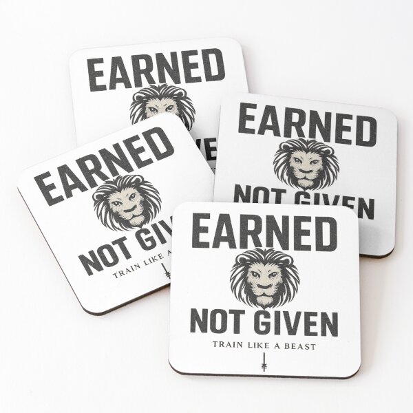 Item preview, Earned Not Given designed and sold by Createwithstyle.