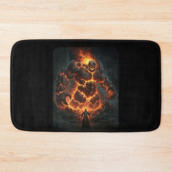 Item preview, Summoner and the Lava Titan designed and sold by PixCthulhu.