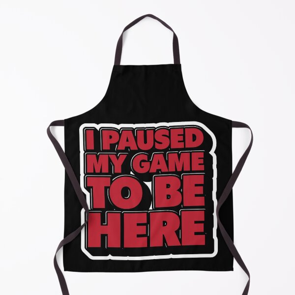 Item preview, I Paused My Game To Be Here designed and sold by Retro Type.