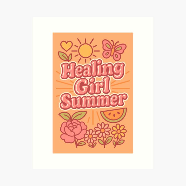 Item preview, Healing Girl Summer designed and sold by MarieRosedale.