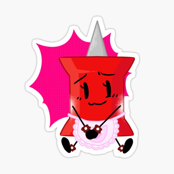 Item preview, Pin BFDI designed and sold by Splotchy-ovo.