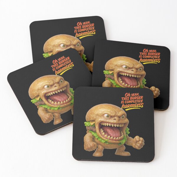 Item preview, Savage Burger Monster Street Art designed and sold by EdwinkOne.