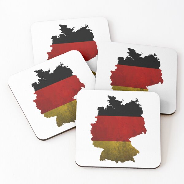 Item preview, Distressed German Flag Map Outline designed and sold by platobanpo.