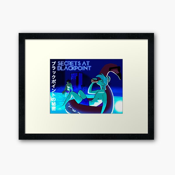 Item preview, Vaporwave Pool Secrets at Blackpoint designed and sold by truemood.