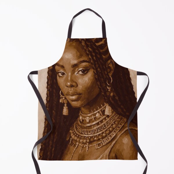 Item preview, A young African woman adorned in traditional jewelry designed and sold by Drawings Project.