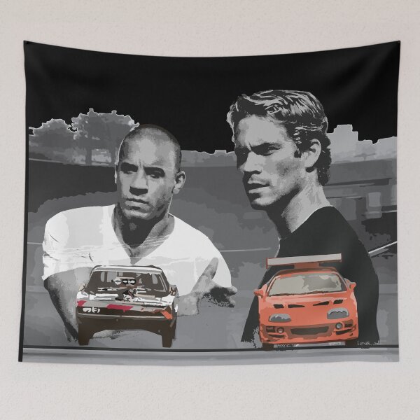 Item preview, brian supra mk4 2JZ-GTE vs DOM toretto 1970 Charger R/T designed and sold by cowtownCOWBOY.