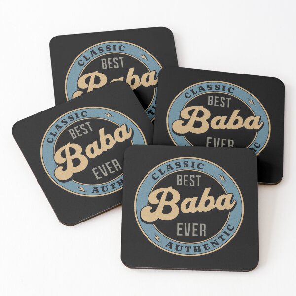 Item preview, Father's Day Best Baba Ever Bollywood Style South Asian Expression designed and sold by Desi Attitude.