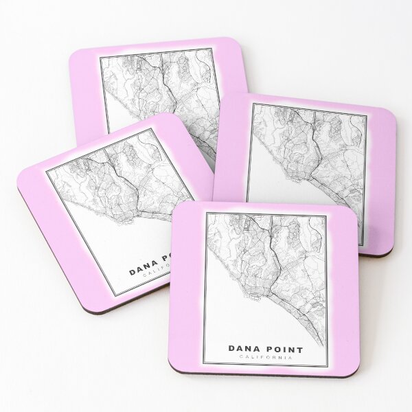 Item preview, Minimalist Dana Point Map designed and sold by Tamas Das.