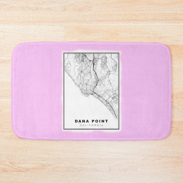 Item preview, Minimalist Dana Point Map designed and sold by Tamas Das.