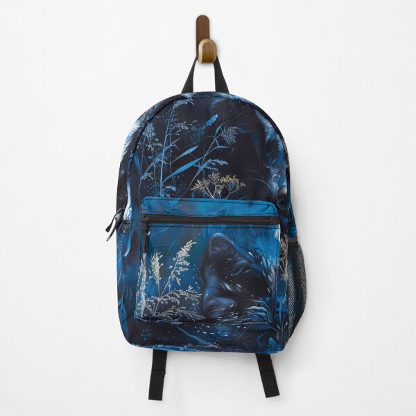 Item preview, Moon Wolf in the Shadow Forest designed and sold by CosmicGlyph.