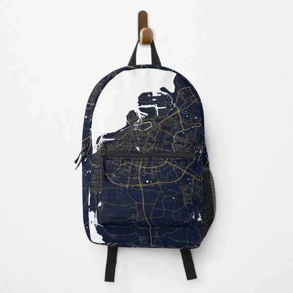 Item preview, Malmo City Map of Sweden - Gold Art Deco designed and sold by deMAP.