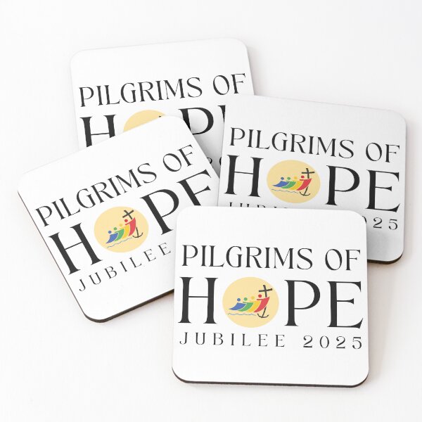 Item preview, Jubilee 2025 – Pilgrims of Hope Official Logo Design designed and sold by Aesthetic Atlas.