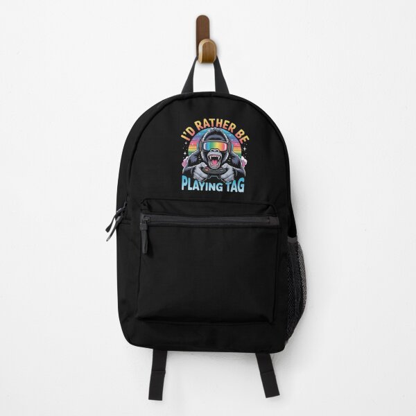 Item preview, Funny Gamer Gorilla Design – I’d Rather Be Playing Tag Retro Gaming Art designed and sold by love3617.