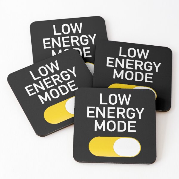 Item preview, Low Energy Mode designed and sold by SpaceAlienTees.