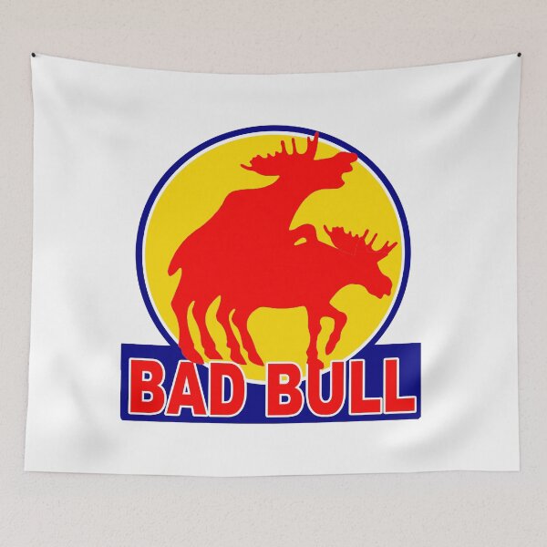 Item preview, Bad Bull Moose; Scandinavia; designed and sold by StickerApe.