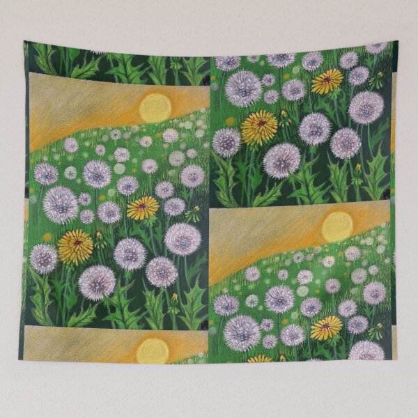 Item preview, Dandelions in a Field designed and sold by PaniaBrown.