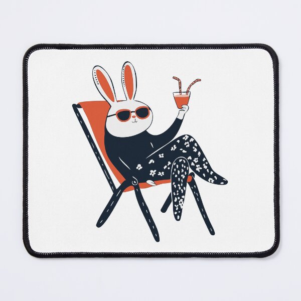 Item preview, Beach Bunny – Cool Relaxing Summer Rabbit designed and sold by GraphicGreets.