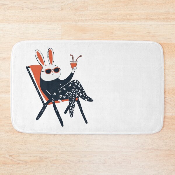 Item preview, Beach Bunny – Cool Relaxing Summer Rabbit designed and sold by GraphicGreets.