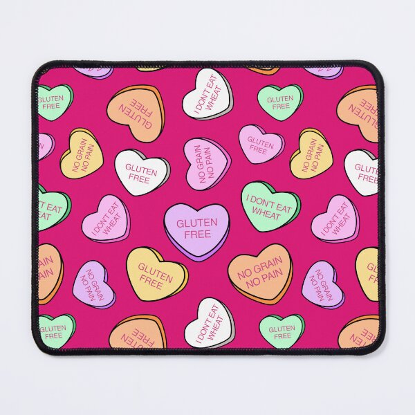 Item preview, Gluten Free Candy Heart Pattern designed and sold by hannahkat.co.