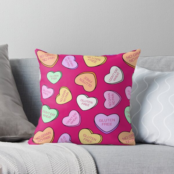 Item preview, Gluten Free Candy Heart Pattern designed and sold by hannahkat.co.