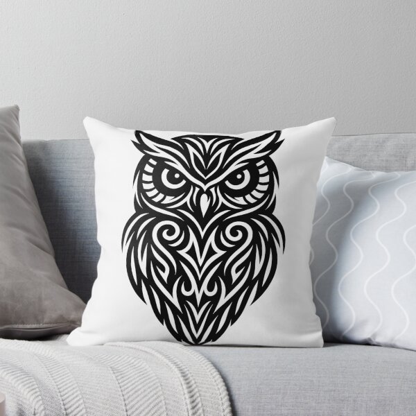 Item preview, Tribal owl designed and sold by SpectrumShine.