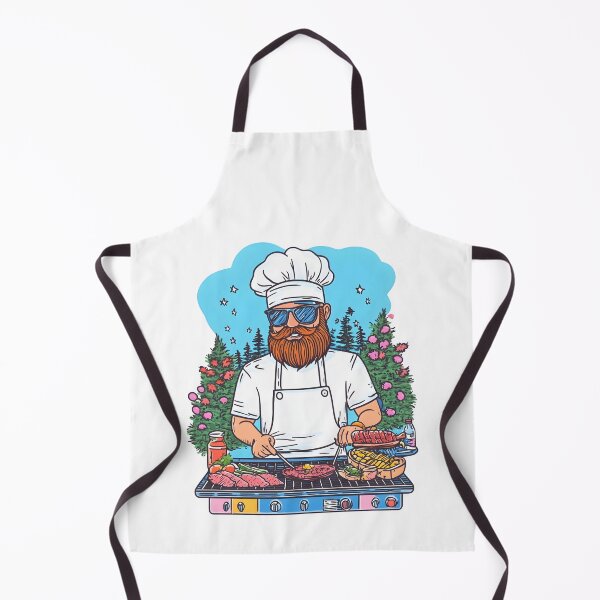 Artikelvorschau, Grillmeister Papa T-Shirt entworfen und verkauft von Ragil-Studio.