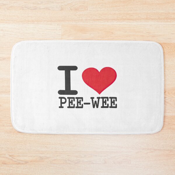 Item preview, I Love Pee Wee I Heart Pee-Wee designed and sold by deristageagadir.