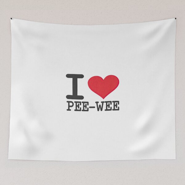 Item preview, I Love Pee Wee I Heart Pee-Wee designed and sold by deristageagadir.
