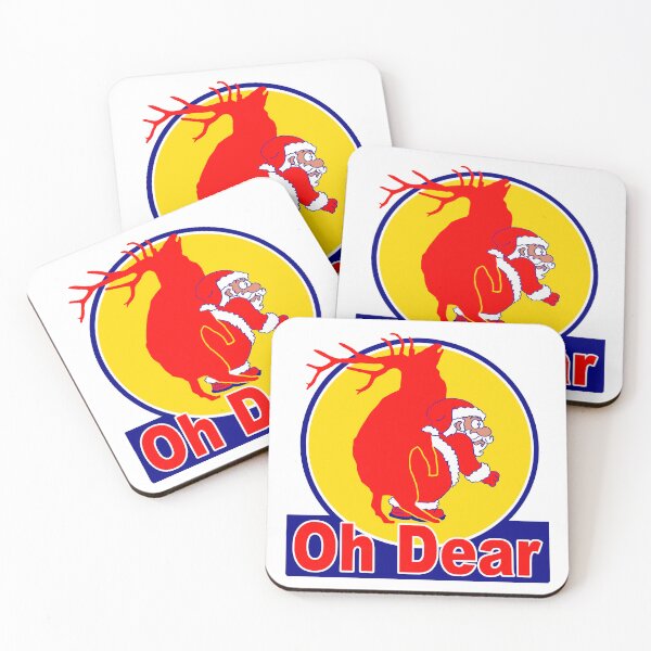 Item preview, Oh Dear; Santa Claus, Christmas; designed and sold by StickerApe.