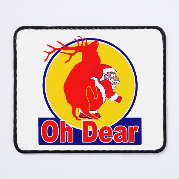 Item preview, Oh Dear; Santa Claus, Christmas; designed and sold by StickerApe.