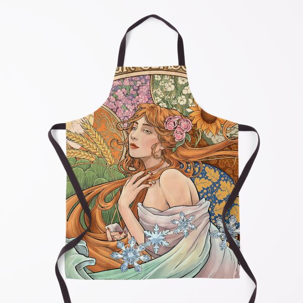Item preview, Alphonse Mucha Four Seasons designed and sold by Tamas Das.