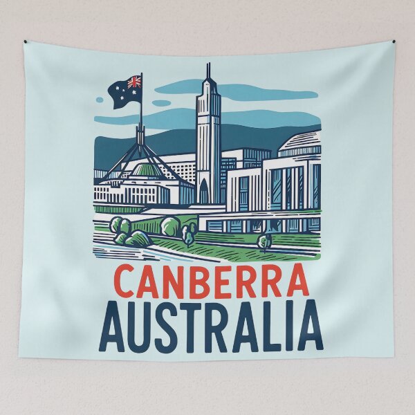 Item preview, Canberra Australia  designed and sold by WanderlustCoCo.