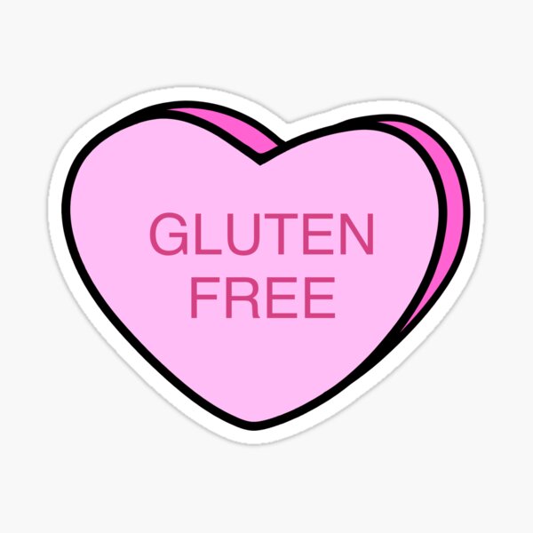 Item preview, Gluten Free Candy Heart designed and sold by hannahkat.co.