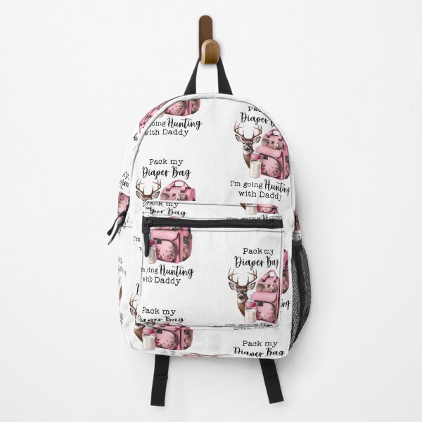 Item preview, Pack My Diaper Bag I'm Going Hunting With Daddy Kids Deer Happy Birthday Newborn Shower designed and sold by XuanhieuBp.
