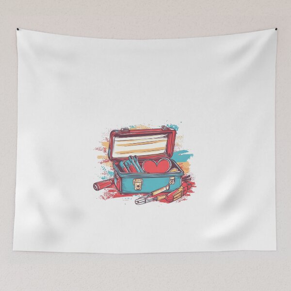 Item preview, Handyman Dad with Heart T-Shirt designed and sold by Ragil-Studio.